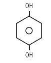 Hydroquinone Structural Formula