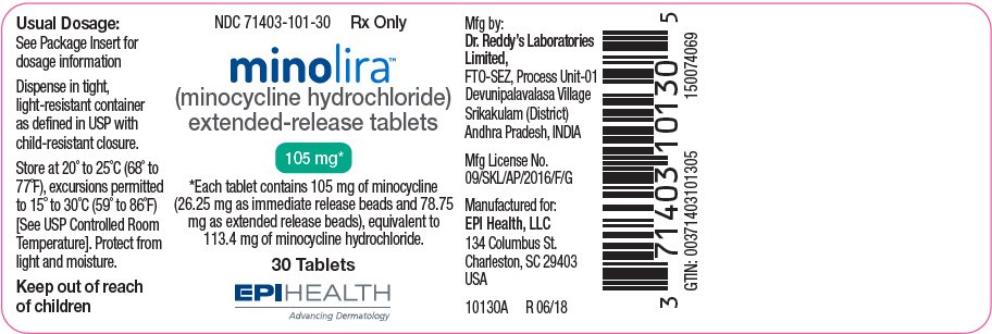 PRINCIPAL DISPLAY PANEL - 105 mg Tablet Bottle Label