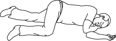 Turn the patient on their side (recovery position) after giving ZIMHI.