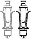 Use second syringe if necessary 