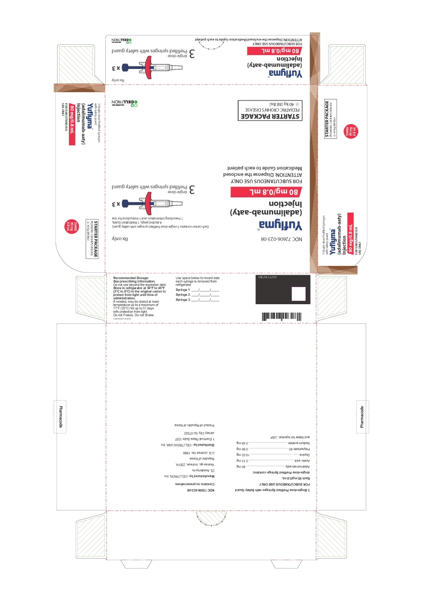 STARTER PACKAGE 80 mg/0.8 mL Pre-filled Syringe with Safety Guard Carton 3PACK - Page1