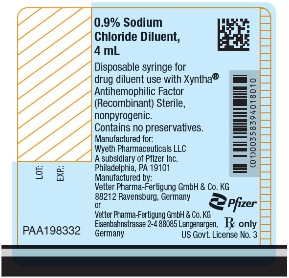 PRINCIPAL DISPLAY PANEL - 4 mL Syringe Label