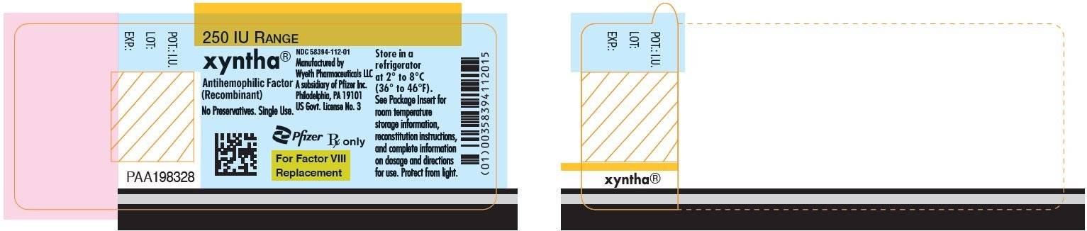 PRINCIPAL DISPLAY PANEL - 250 IU Vial Label