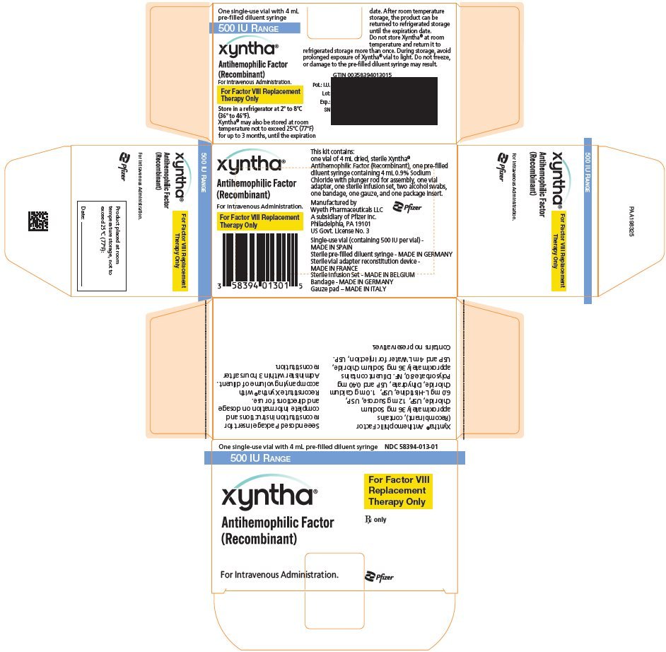 PRINCIPAL DISPLAY PANEL - Kit Carton - 500 IU