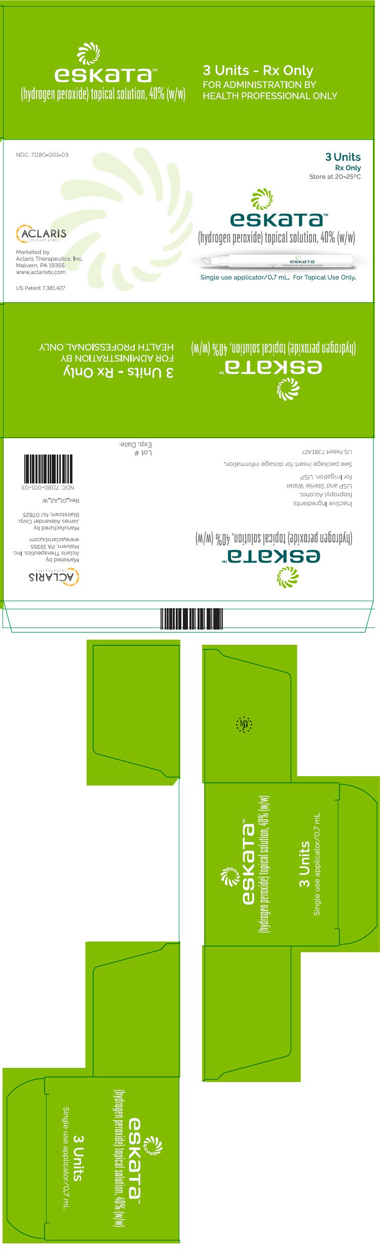 PRINCIPAL DISPLAY PANEL - 0.7 mL Applicator Carton