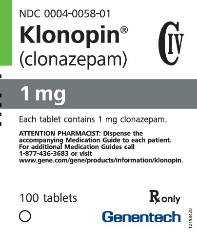 klonopin side effects medication