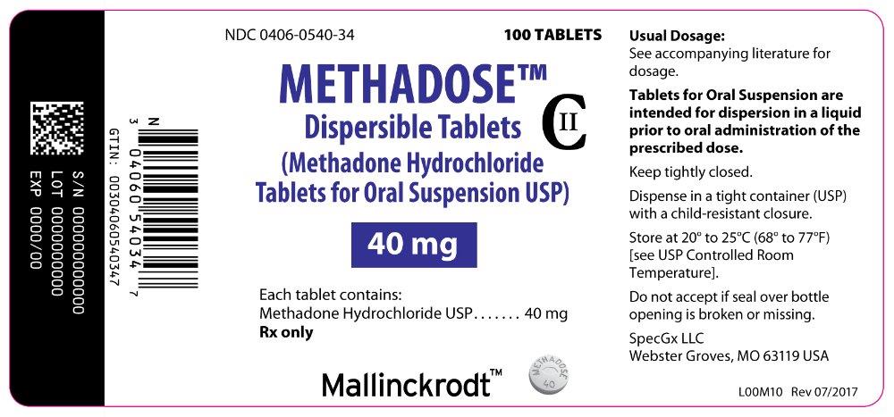 Methadose 40mg