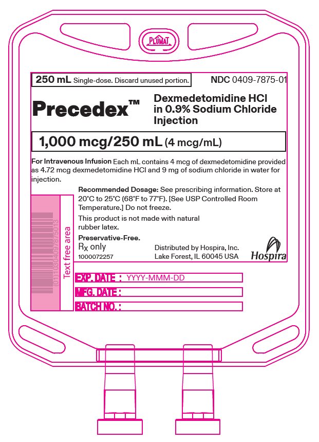 PRINCIPAL DISPLAY PANEL – 250 mL Bag - 7875