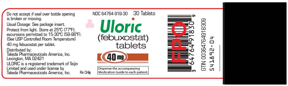 PRINCIPAL DISPLAY PANEL - 40 mg Tablet Bottle Label