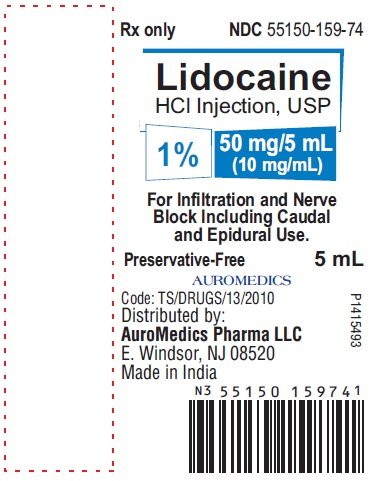 PACKAGE LABEL-PRINCIPAL DISPLAY PANEL - 1% 50 mg/5 mL (10 mg/mL) - 5 mL Ampule Label