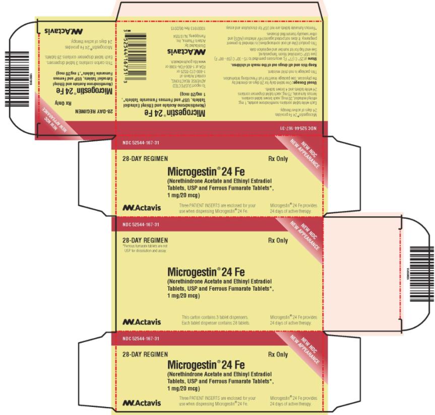Microgestin 24 Fe FDA prescribing information, side effects and uses