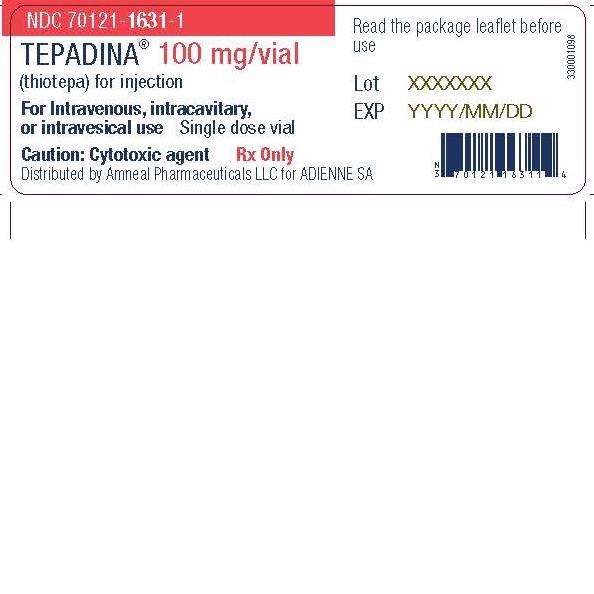100mg vial label