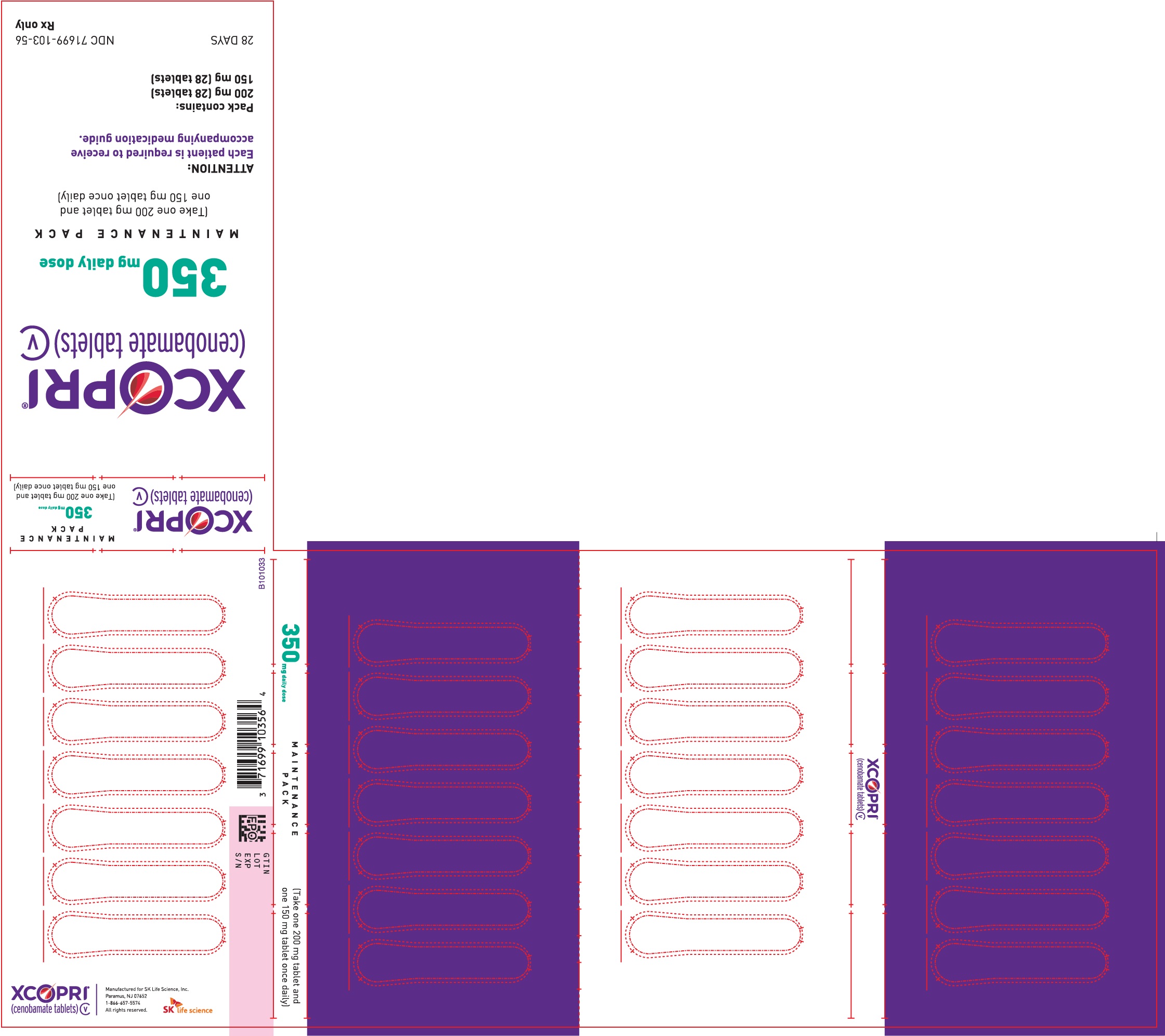 150 mg 28-count and 200 mg 28-count Maintenance Pack (Front)