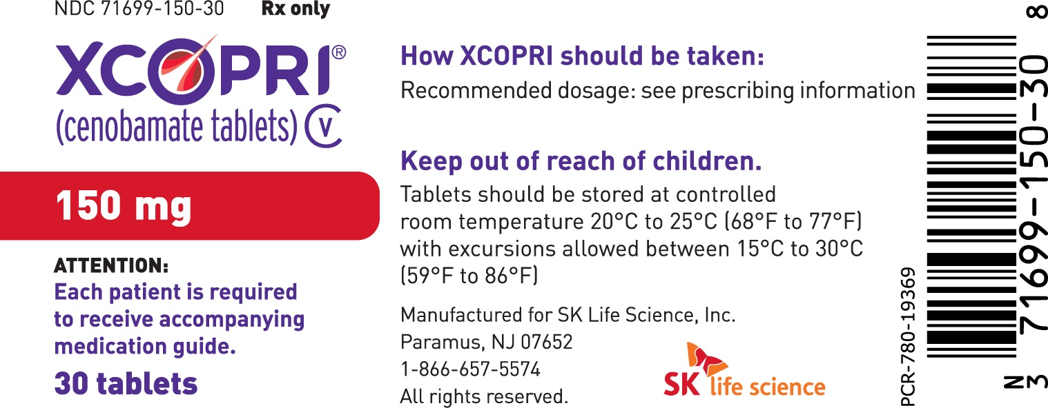 150 mg 30-count Bottle Label