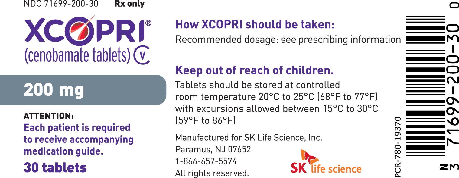 200 mg 30-count Bottle Label