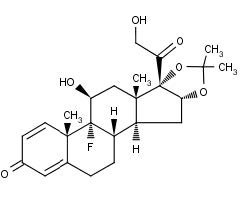 Kenalog-40 Structural Formula