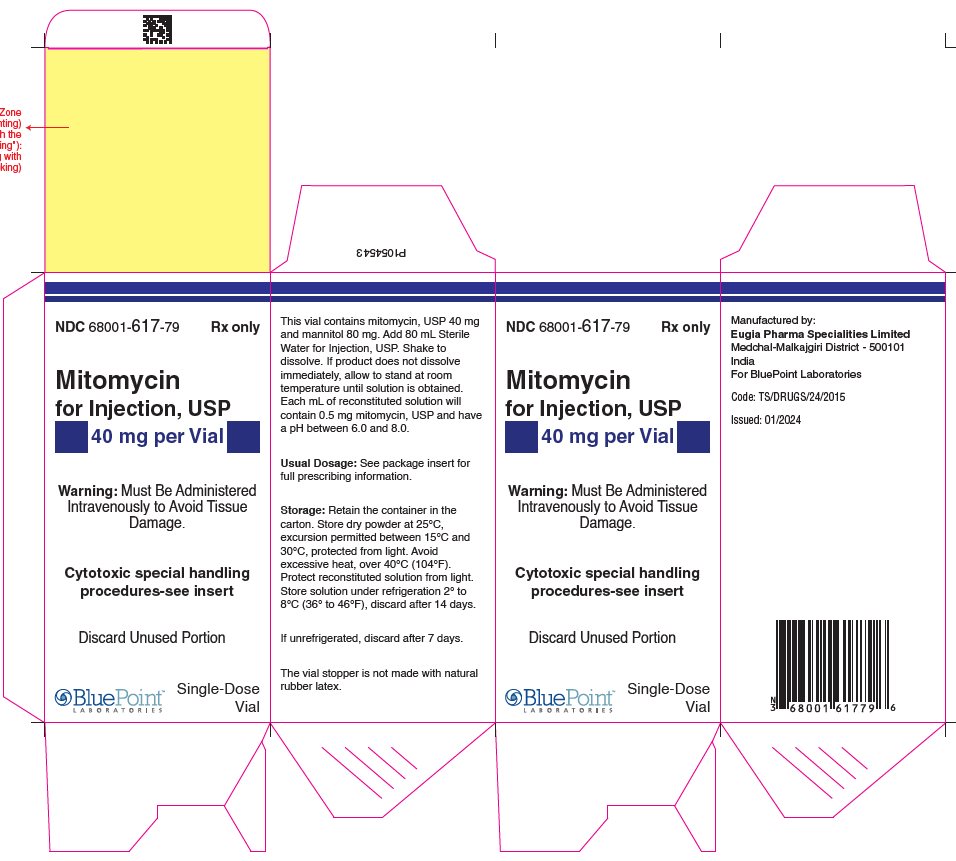 Carton Mitomycin for Injection USP 40 mg per vial