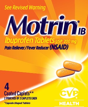 Motrin CVP 4ct