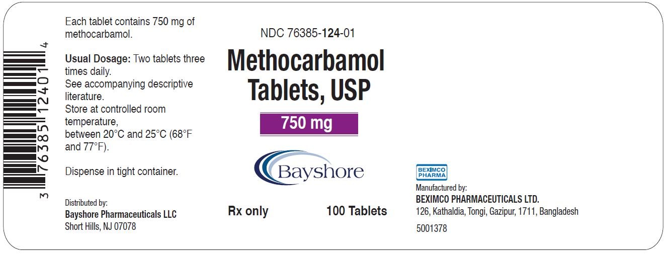 Methocarbamol FDA prescribing information, side effects and uses