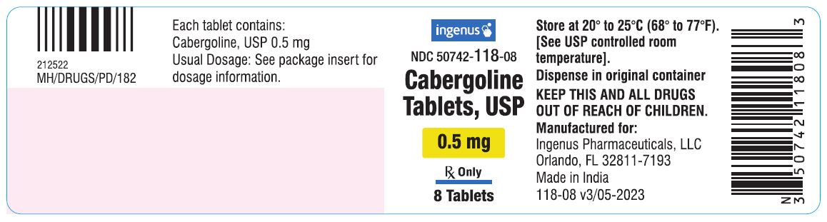 Bottle Label 0.5 mg

8 Tablets