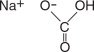 Sodium Bicarbonate Structural Formula
