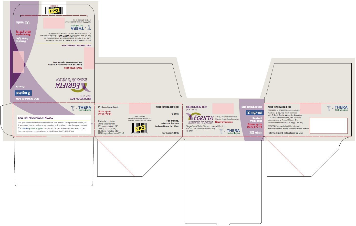 Principal Display Panel - 2 mg Box Label (New Formulation)