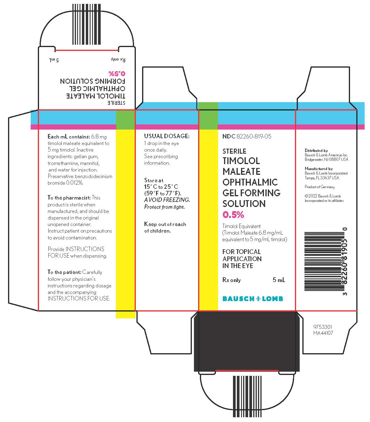 819-05 CARTON 5 PERCENT