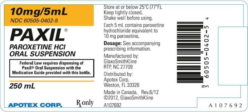 Non Prescription Paxil Canada