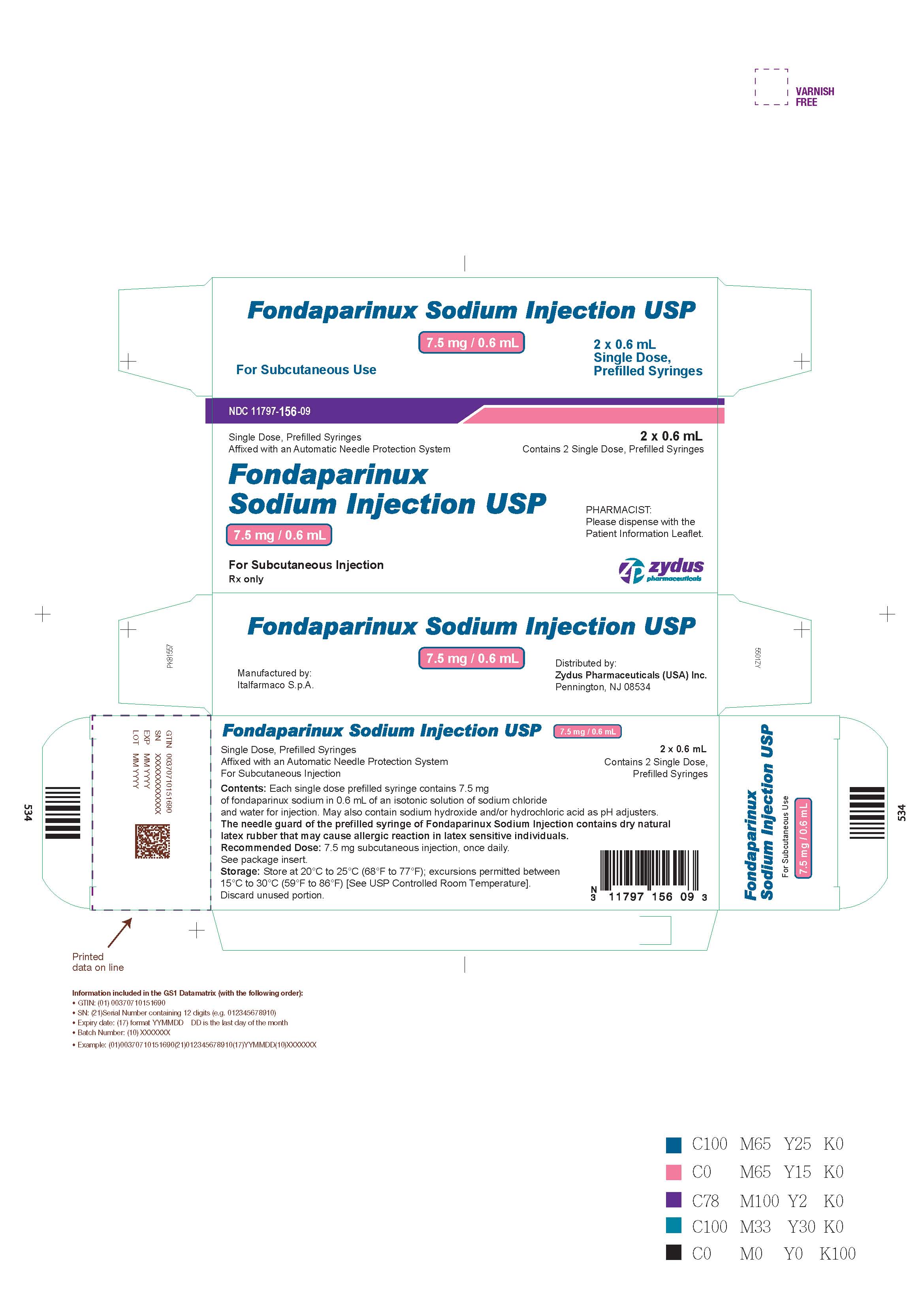Fondaparinux Sodium: Package Insert - Drugs.com