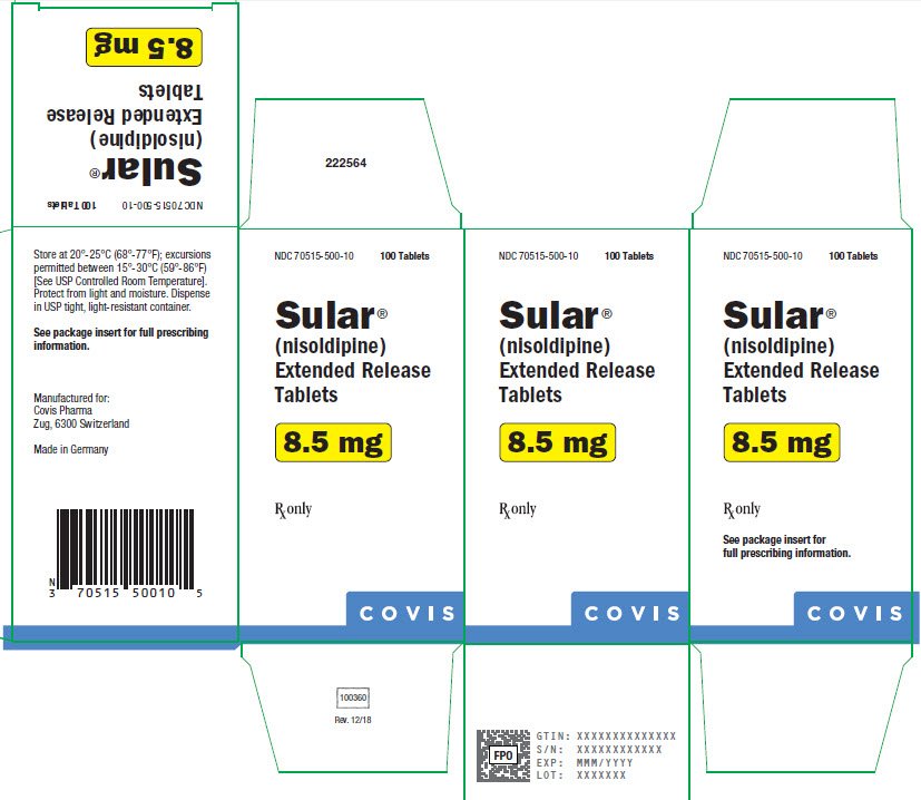 Principal Display Panel - 8.5 mg Carton