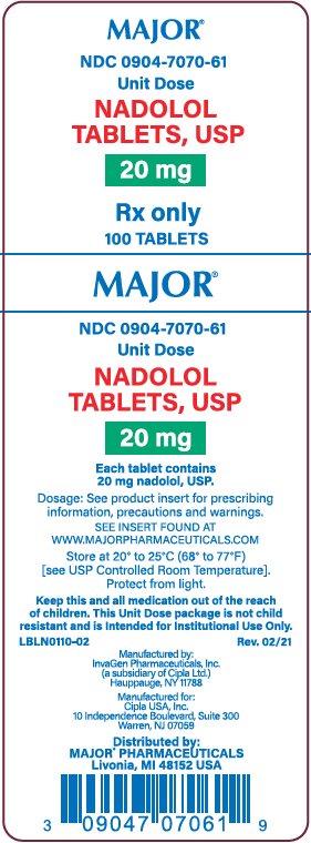 20mg carton label