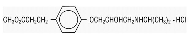 BREVIBLOC Structural Formula