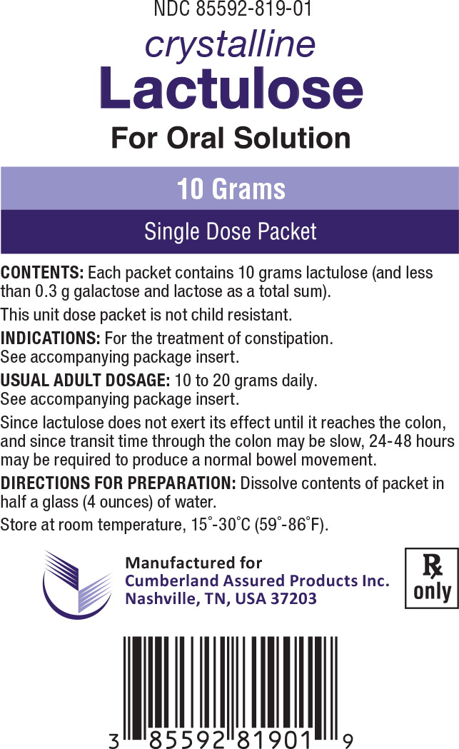 Principal Display Panel - 10 g Pouch Label
