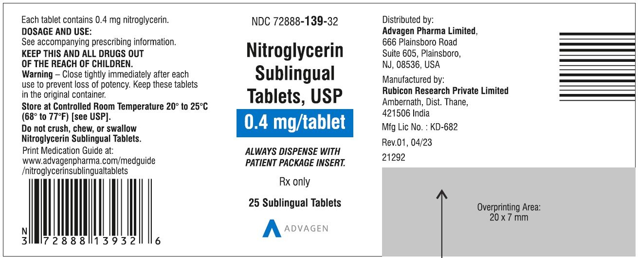 Nitroglycerin sublingual tablet package insert drugs