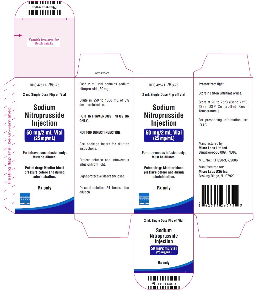 micro Labs vial carton