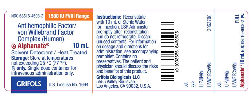 Vial Label 1500IU 10mL