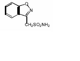 Structured formula for Zonisamide