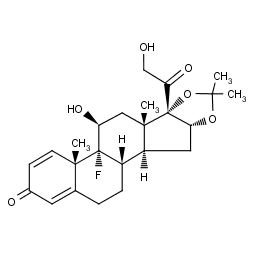 Kenalog-40 Structural Formula