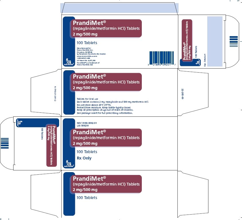 Carton Display Panel - 2 mg/500 mg Tablets