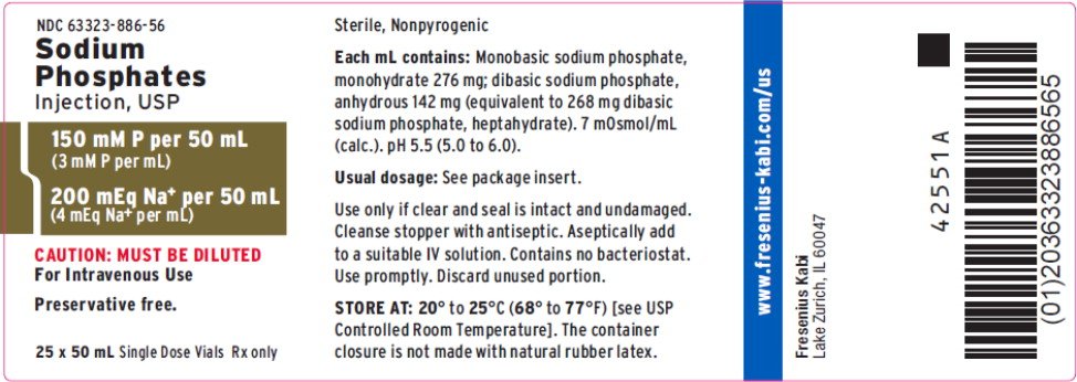 PACKAGE LABEL - PRINCIPAL DISPLAY – Sodium Phosphates Injection, USP 50 mL Tray Label
