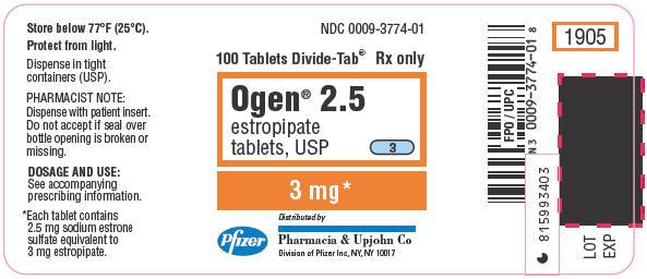PRINCIPAL DISPLAY PANEL - 3 mg Label