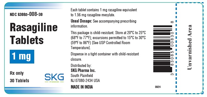 1 mg-30 Tablets Bottle Label