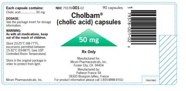 CHOLBAM-50MG