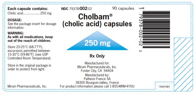 CHOLBAM-250MG