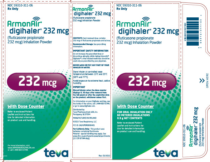 232 mcg carton; Rev 01/2022