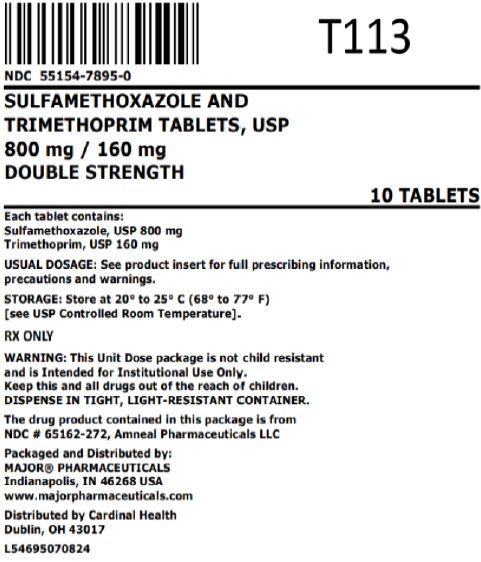 800mg/160mg bag label