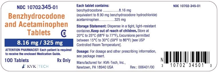 8.16 mg/325 mg Container Label