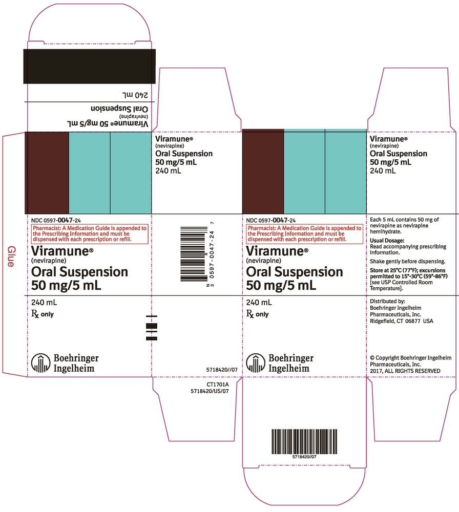 Viramune Oral Suspension 50 mg/5mL