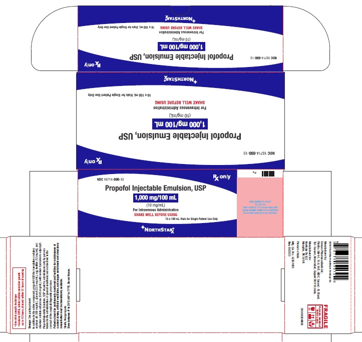 100 mL carton propofol