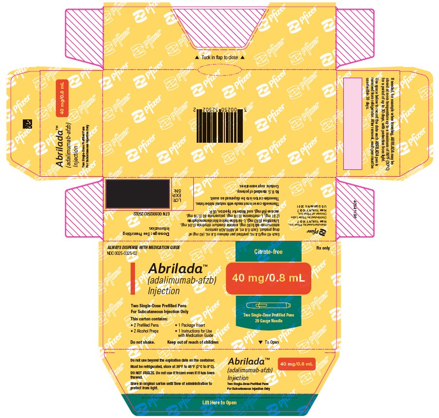 PRINCIPAL DISPLAY PANEL - Kit Carton - NDC 0025-0325-02